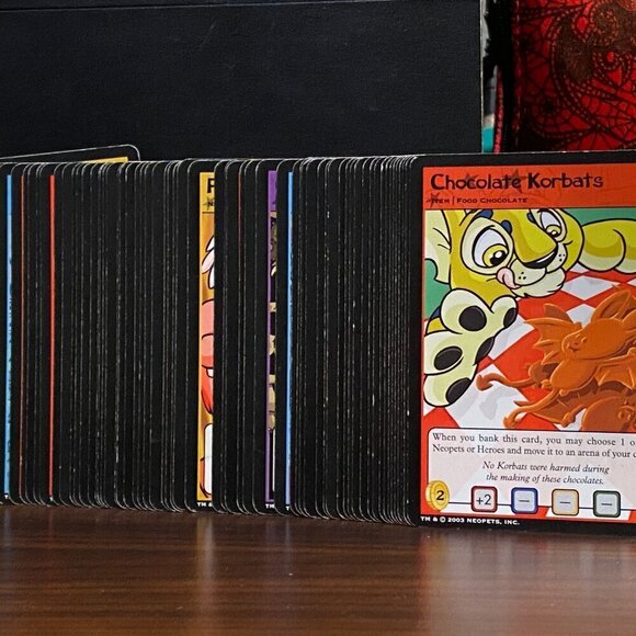 Lot of 86 Vintage 2002 Neopets Trading Card Game Cards VG-NM - Picture 4 of 5